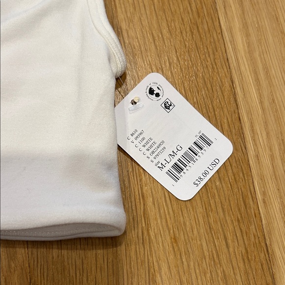 FP Movement by Free People White Crop Top - Picture 2 of 4